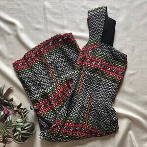 Maple Silk Multicolor Sleeveless Summer Dress with Pockets